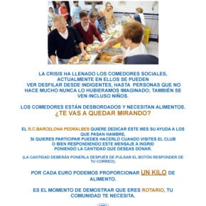 Campaña 1 Euro = 1 Kilo Campaña 1 Euro = 1 Kilo