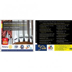 CD de Música de Órgano a favor de Polio Plus CD de Música de Órgano a favor de Polio Plus