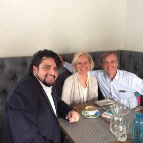 Breve encuentro en Marbella con el Past Presidente del RC München-Blutenburg Breve encuentro en Marbella con el Past Presidente del RC München-Blutenburg
