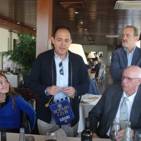 05.04.2018 Reunión. Visita de un Rotario del Canadá 05.04.2018 Reunión. Visita de un Rotario del Canadá