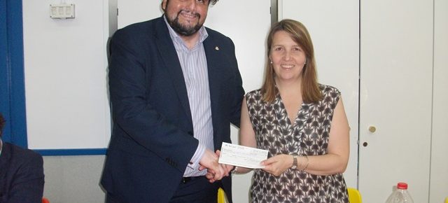 Entrega de la Beca Talentia al Centre Obert Joan Salvador Gavina del Raval Entrega de la Beca Talentia al Centre Obert Joan Salvador Gavina del Raval